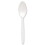 Dart SCCS6SW Regal Mediumweight Cutlery, Full-Size, Teaspoon, White, 1000/Carton, Price/CT