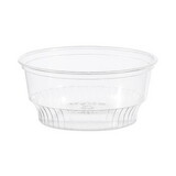 Dart SCCSDL58 SoloServe Flat-Top Dome Cup Lids, Fits 5 oz to 8 oz Containers, Clear, 50/Pack 20 Packs/Carton