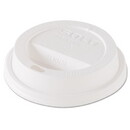 Dart SCCTL38R2 Traveler Dome Hot Cup Lid, Fits 8 oz Cups, White, 100/Pack, 10 Packs/Carton