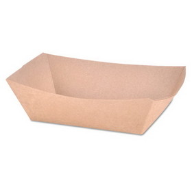 SCT SCH0513 Paper Food Baskets, 1 lb Capacity, Brown Kraft, 1,000/Carton