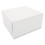 SCT SCH0941 Non-Window Bakery Boxes, 8 x 8 x 4, White, Paper, 250/Carton, Price/CT