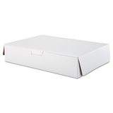 Southern Champion SCH1029 Tuck-Top Bakery Boxes, 19w X 14d X 4h, White, 50/carton