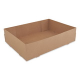 SCT SCH1268 Donut Trays, 13.5 x 9.88 x 3.38, Brown, Paper, 150/Carton