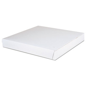 SCT SCH1465 Paperboard Pizza Boxes, 14 x 14 x 1.88, White, 100/Carton