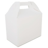SCT SCH2709 Carryout Barn Boxes, 10 lb Capacity, 8.88 x 5 x 6.75, White, Paper, 150/Carton