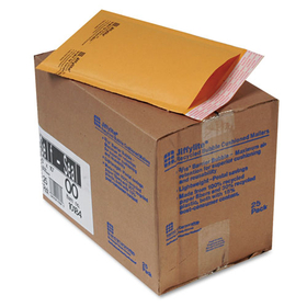 ANLE PAPER/SEALED AIR CORP. SEL10184 Jiffylite Self-Seal Mailer, Side Seam, #00, 5 X 10, Golden Brown, 25/carton