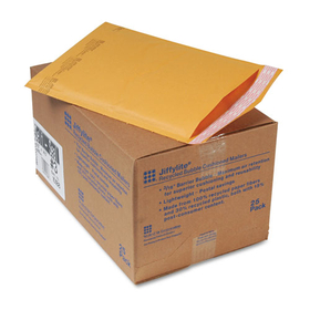 ANLE PAPER/SEALED AIR CORP. SEL10188 Jiffylite Self-Seal Mailer, #3, 8 1/2 X 14 1/2, Golden Brown, 25/carton