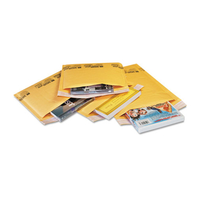 Sealed Air SEL55304 Jiffylite Self-Seal Mailer, Contemporary Seam, 4 X 8, Golden Yellow