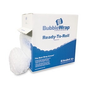 Sealed Air SEL90065 Bubble Wrap Cushion Bubble Roll, 1/2" Thick, 12" X 65ft
