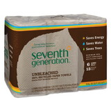 Seventh Generation SEV13737PK Natural Unbleached 100% Recycled Paper Towel Rolls, 11 X 9, 120 Sh/rl, 6 Rl/pk