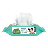 Seventh Generation SEV 34208CT Free & Clear Baby Wipes, Unscented, White, 64/PK, 12 PK/CT