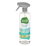 Seventh Generation 44712CT Natural Glass and Surface Cleaner, Sparkling Seaside, 23 oz, Trigger Bottle, 8/CT