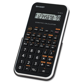 Sharp SHREL501X2BWH EL-501XBWH Scientific Calculator, 10-Digit LCD