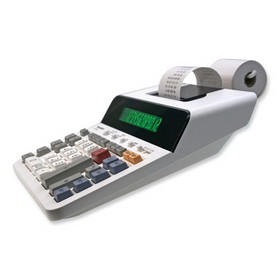 Sharp SHRELT3301 EL-T3301 Thermal Printing Calculator, Black Print, 8 Lines/Sec