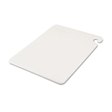 San Jamar SAN CB152012WH Cut-N-Carry Color Cutting Boards, Plastic, 20w x 15d x 1/2h, White