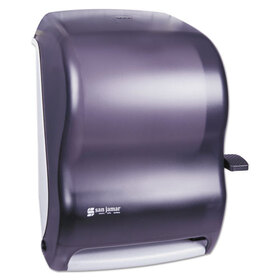 LAGASSE, INC. SJMT1100TBK Lever Roll Towel Dispenser, Classic, Black Pearl, 12 15/16 X 9 1/4 X 16 1/2