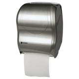 San Jamar T1370SS Tear-N-Dry Touchless Roll Towel Dispenser, 16 3/4 x 10 x 12 1/2, Silver