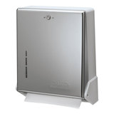 LAGASSE, INC. SJMT1905XC True Fold C-Fold/multifold Paper Towel Dispenser, Chrome, 11 5/8 X 5 X 14 1/2