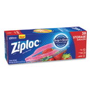 Ziploc 314470BX Double Zipper Storage Bags, 1 gal, 1.75 mil, 10.56