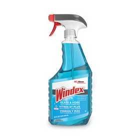 Windex SJN322338EA Ammonia-D Glass Cleaner, Fresh, 32 oz Spray Bottle