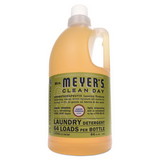 Mrs. Meyer's 651369 Liquid Laundry Detergent, Lemon Verbena Scent, 64 oz Bottle, 6/Carton