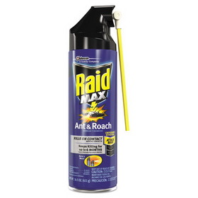 Raid SJN655571EA Ant/Roach Killer, 14.5 oz Aerosol Spray, Unscented