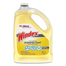 Windex SJN682265EA Multi-Surface Disinfectant Cleaner, Citrus, 1 gal Bottle