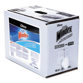 Windex 696502 Glass Cleaner with Ammonia-D&#174;, 5gal Bag-in-Box Dispenser