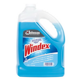 Windex 696503EA Glass Cleaner with Ammonia-D, 1gal Bottle