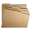 Smead SMD10734 Kraft File Folders, 1/3 Cut, Reinforced Top Tab, Letter, Kraft, 100/box, Price/BX