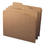 Smead SMD10734 Kraft File Folders, 1/3 Cut, Reinforced Top Tab, Letter, Kraft, 100/box, Price/BX
