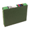 Smead SMD12110 Reinforced Top Tab Colored File Folders, Straight Tabs, Letter Size, 0.75" Expansion, Green, 100/Box, Price/BX