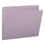 SMEAD MANUFACTURING CO. SMD12410 File Folders, Straight Cut, Reinforced Top Tab, Letter, Lavender, 100/box, Price/BX