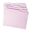 SMEAD MANUFACTURING CO. SMD12434 File Folders, 1/3 Cut, Reinforced Top Tab, Letter, Lavender, 100/box, Price/BX
