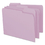 SMEAD MANUFACTURING CO. SMD12443 File Folders, 1/3 Cut Top Tab, Letter, Lavender, 100/box, Price/BX