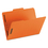 Smead SMD12540 Folders, Two Fasteners, 1/3 Cut Assorted Top Tabs, Letter, Orange, 50/box, Price/BX
