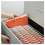 SMEAD MANUFACTURING CO. SMD12543 File Folders, 1/3 Cut Top Tab, Letter, Orange, 100/box, Price/BX
