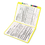 SMEAD MANUFACTURING CO. SMD12910 File Folders, Straight Cut, Reinforced Top Tab, Letter, Yellow, 100/box, Price/BX