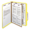 SMEAD MANUFACTURING CO. SMD13734 Pressboard Classification Folders, Letter, Four-Section, Yellow, 10/box, Price/BX