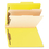 SMEAD MANUFACTURING CO. SMD14004 Top Tab Classification Folder, Two Dividers, Six-Section, Letter, Yellow, 10/box, Price/BX