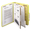 SMEAD MANUFACTURING CO. SMD14034 Pressboard Classification Folders, Letter, Six-Section, Yellow, 10/box, Price/BX