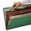 Smead SMD14083 6-Section Pressboard Top Tab Pocket Classification Folders, 6 SafeSHIELD Fasteners, 2 Dividers, Letter Size, Green, 10/Box, Price/BX
