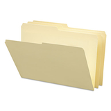 Smead SMD15320 File Folders, 1/2 Cut, One-Ply Top Tab, Legal, Manila, 100/box