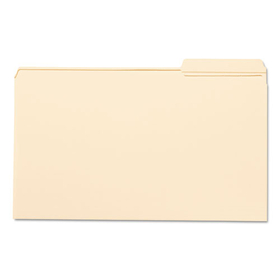 SMEAD MANUFACTURING CO. SMD15337 File Folder, 1/3 Cut Third Position, Reinforced Top Tab, Legal, Manila, 100/box