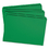 Smead SMD17110 Reinforced Top Tab Colored File Folders, Straight Tabs, Legal Size, 0.75" Expansion, Green, 100/Box, Price/BX