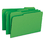 SMEAD MANUFACTURING CO. SMD17143 File Folders, 1/3 Cut Top Tab, Legal, Green, 100/box, Price/BX