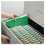 SMEAD MANUFACTURING CO. SMD17143 File Folders, 1/3 Cut Top Tab, Legal, Green, 100/box, Price/BX