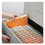 SMEAD MANUFACTURING CO. SMD17534 File Folders, 1/3 Cut, Reinforced Top Tab, Legal, Orange, 100/box, Price/BX