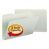 Smead SMD18234 Expanding Recycled Heavy Pressboard Folders, 1/3-Cut Tabs: Assorted, Legal Size, 2