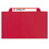 SMEAD MANUFACTURING CO. SMD19031 Pressboard Classification Folders, Legal, Six-Section, Bright Red, 10/box, Price/BX
